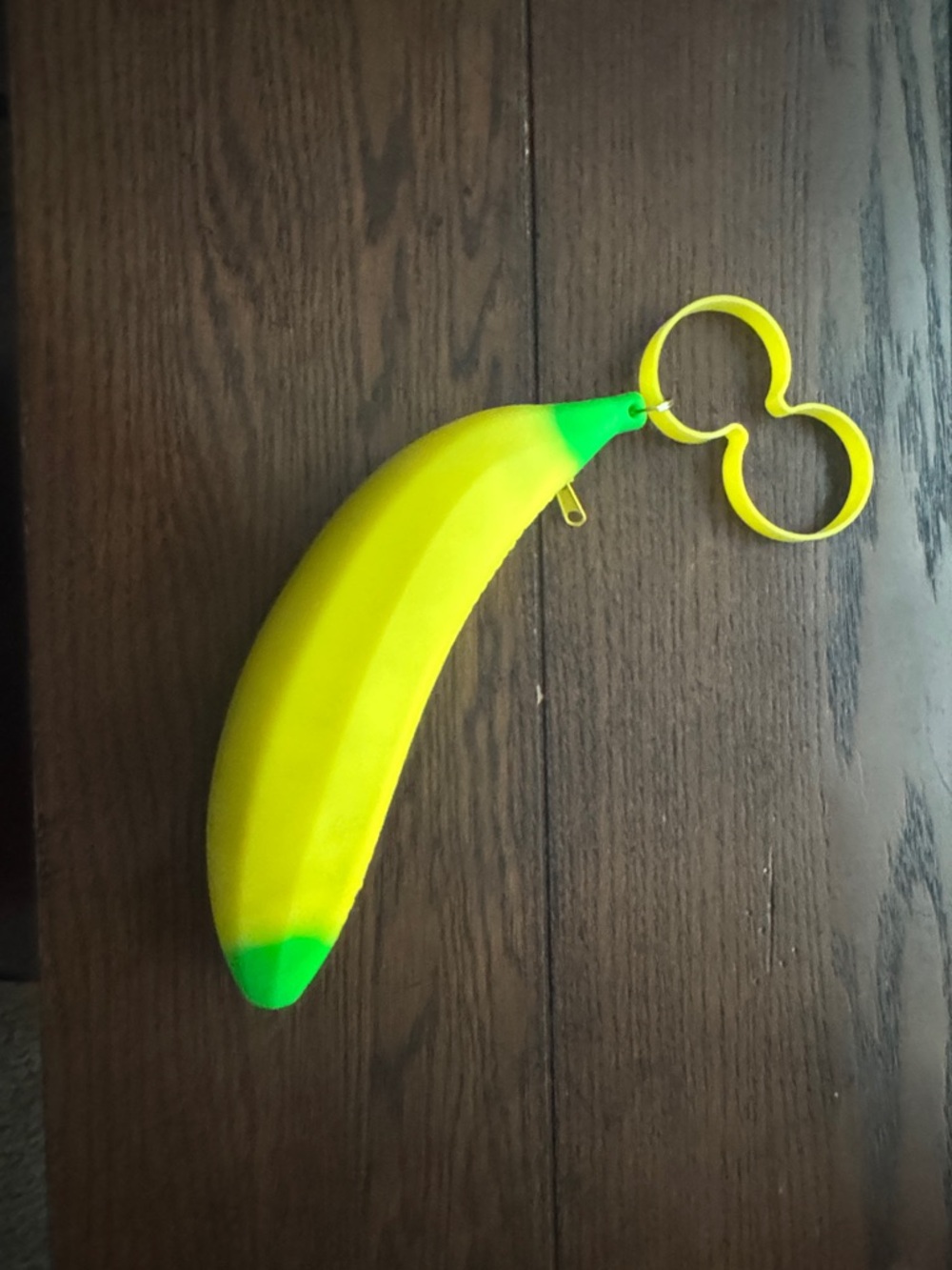 Yellow Banana Wristlet